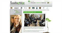 Desktop Screenshot of leadedge.org